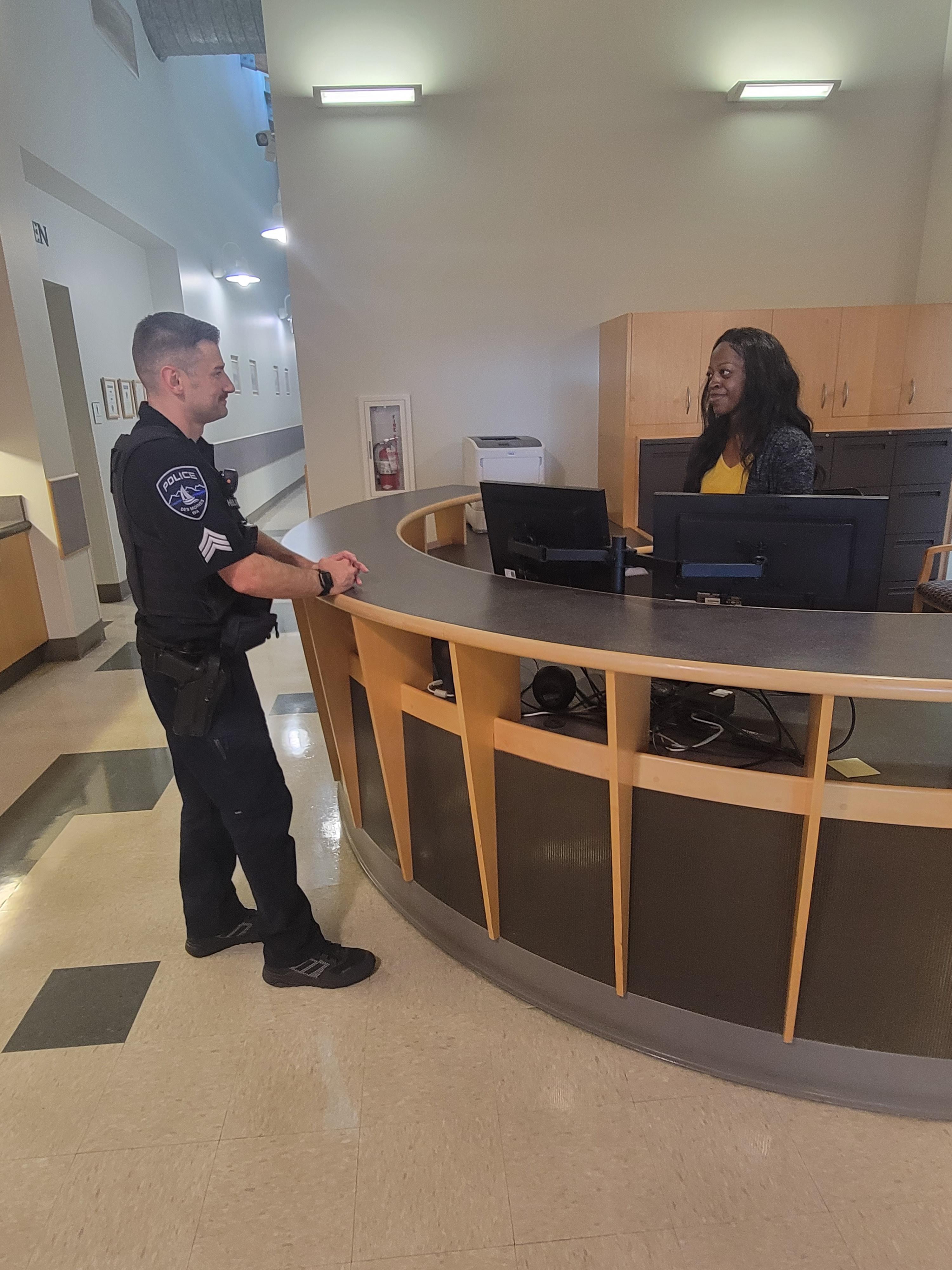 Executive Assistant to the Police Chief Des Moines, WA City of Des